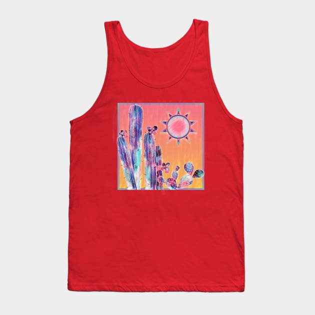 Desert Sun Tank Top by Nina May Design Studio